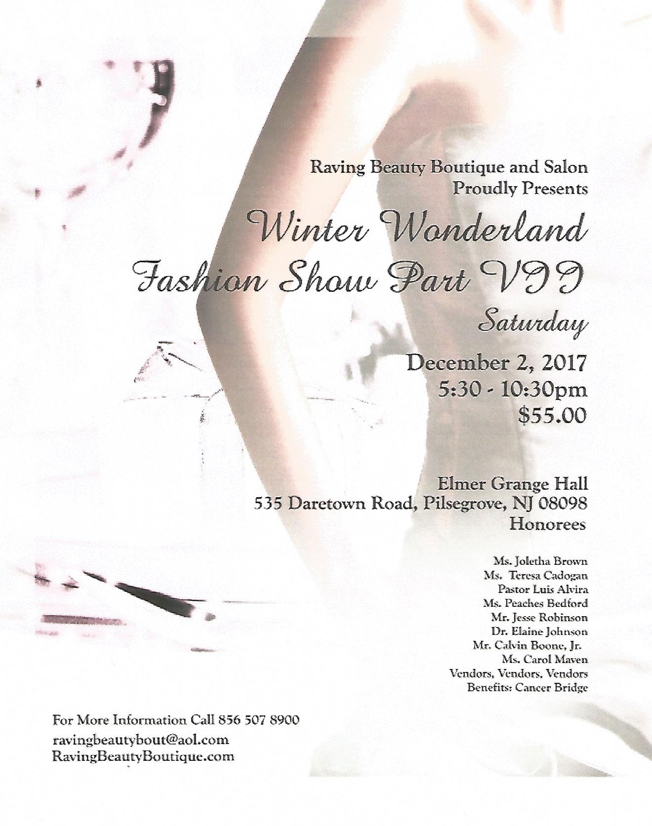 Winter Wonderland Fashion Show